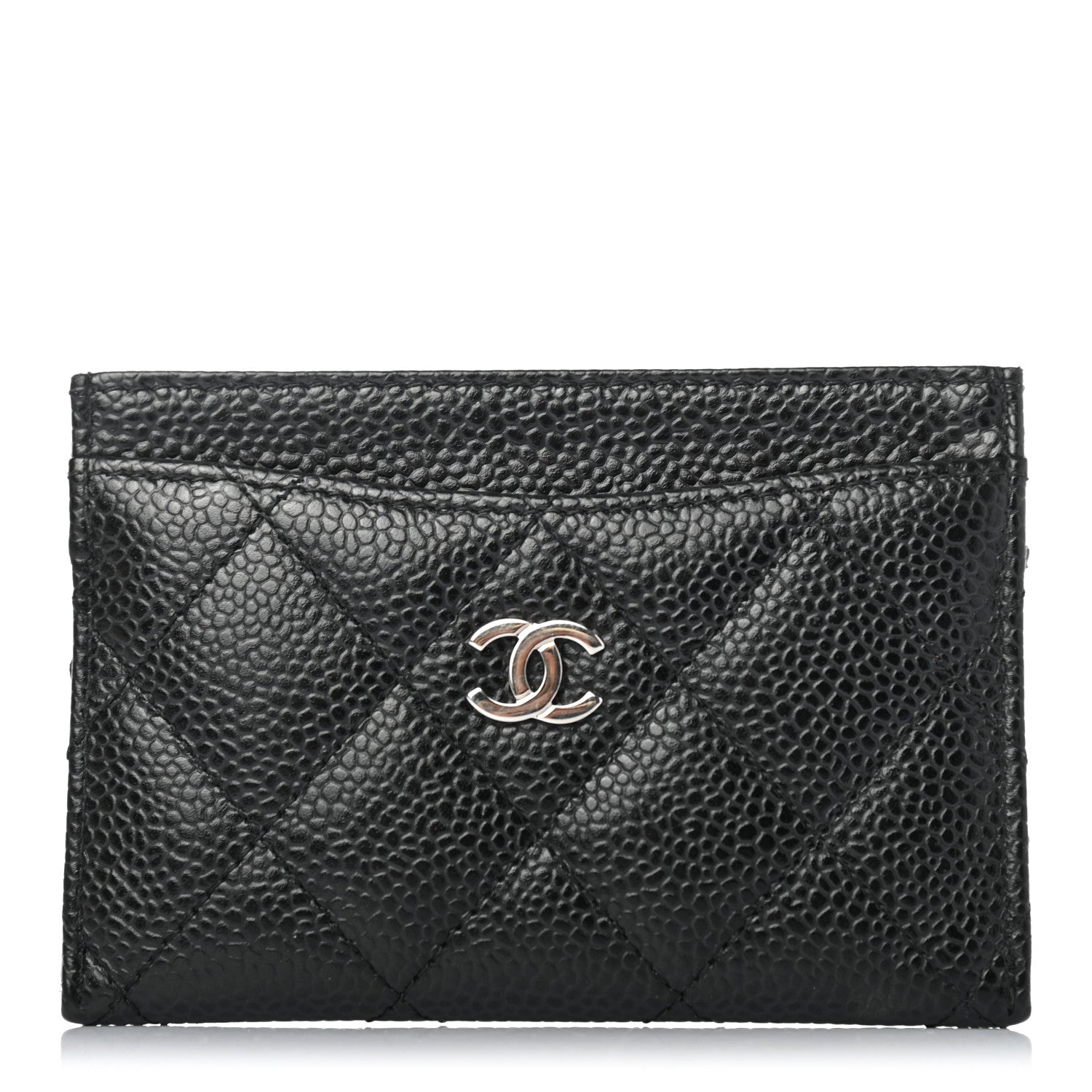 Chanel Caviar Quilted Card Holder Black 1 of 5