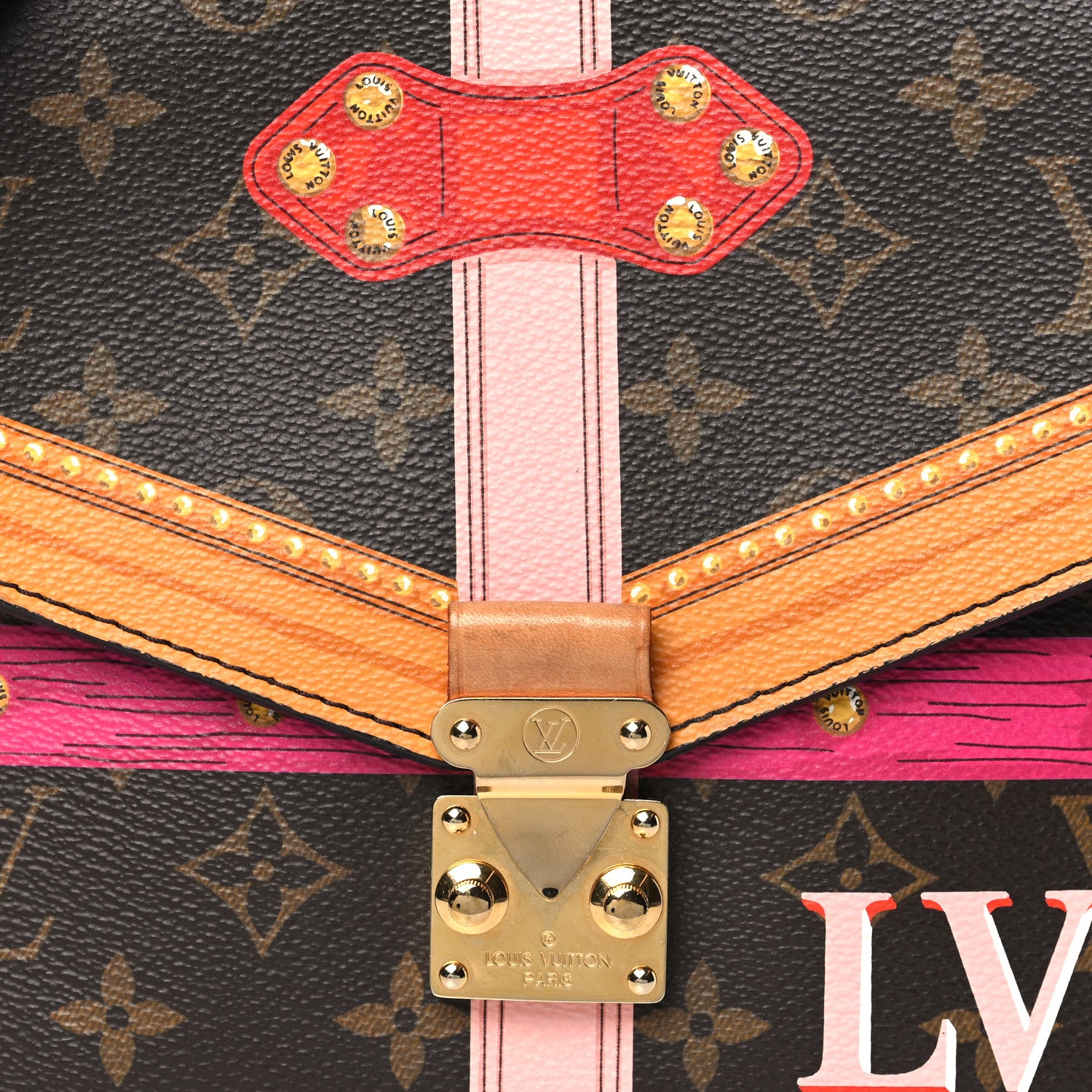 Louis Vuitton Monogram Summer Trunks Pochette Metis 7 of 11
