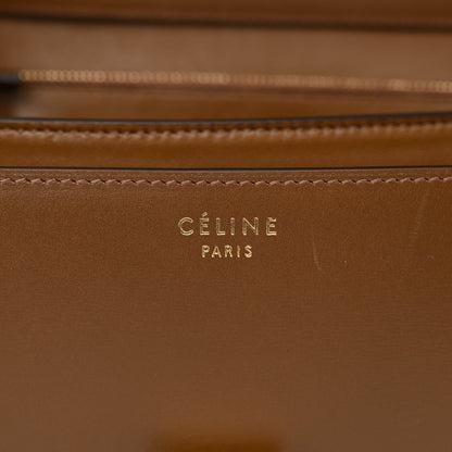 Celine Box Calfskin Medium Classic Box Flap Bag Camel 6 of 11