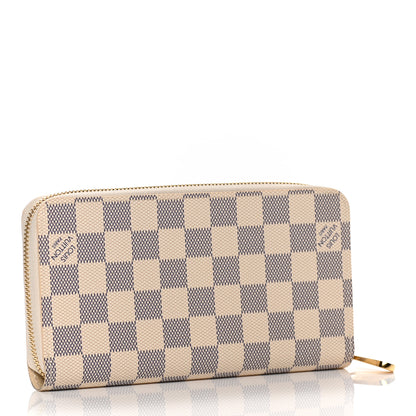 Louis Vuitton Damier Azur Zippy Wallet 3 of 7