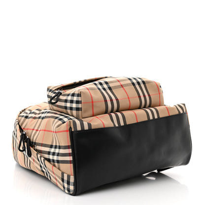Burberry Vintage Check Jett Backpack Archive Beige 4 of 9