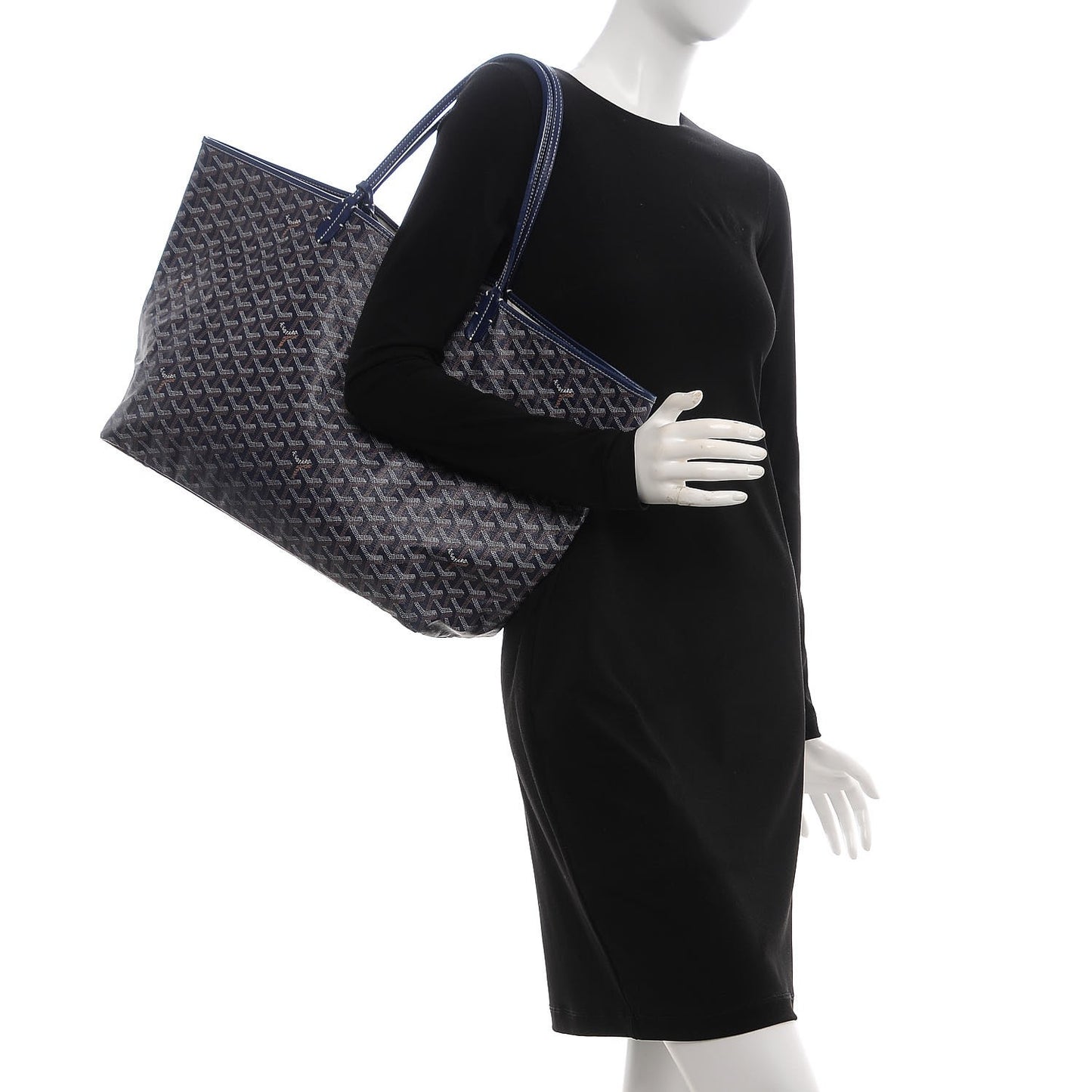 Goyardine Saint Louis GM Navy