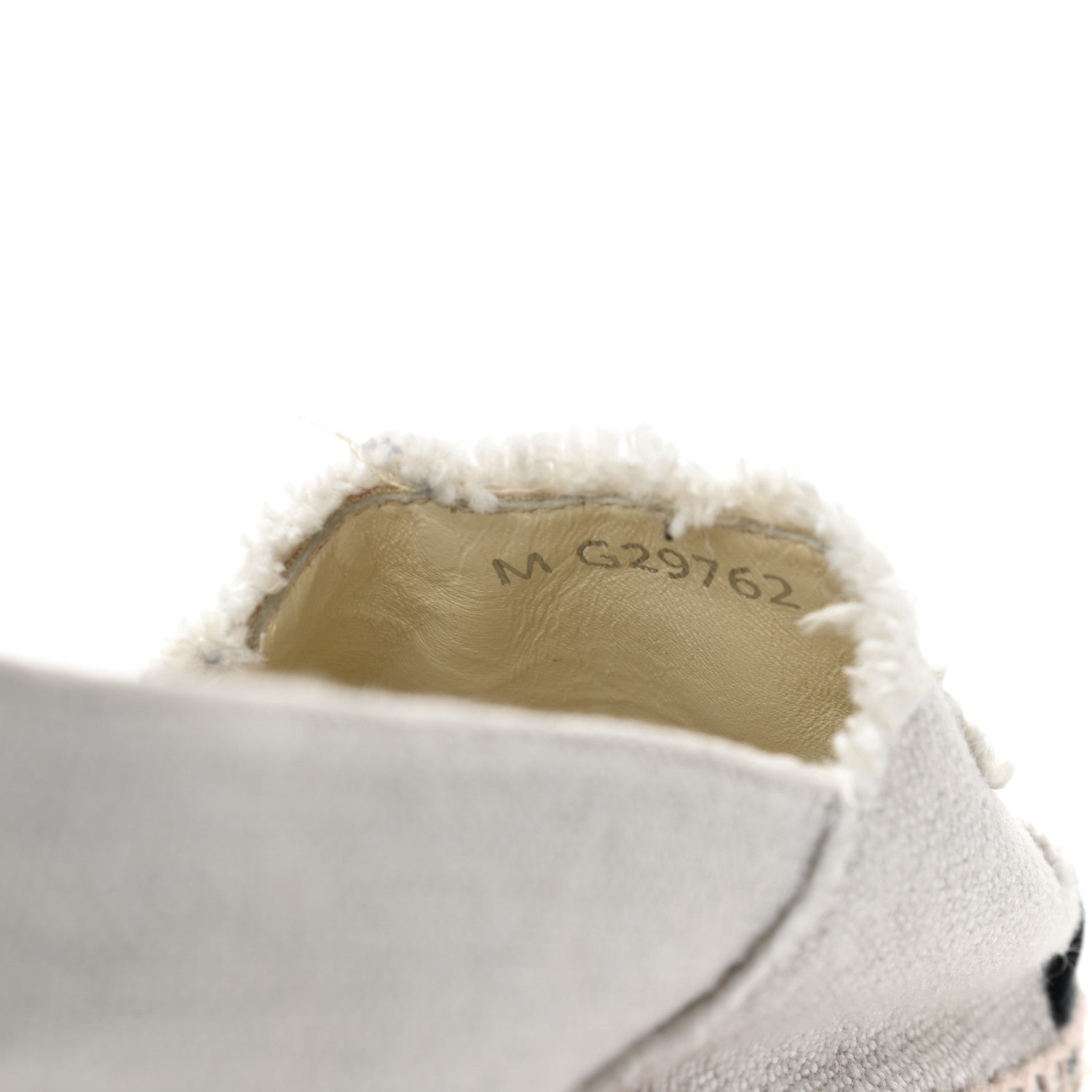 Chanel Linen CC Espadrilles 39 Beige Black 9 of 11