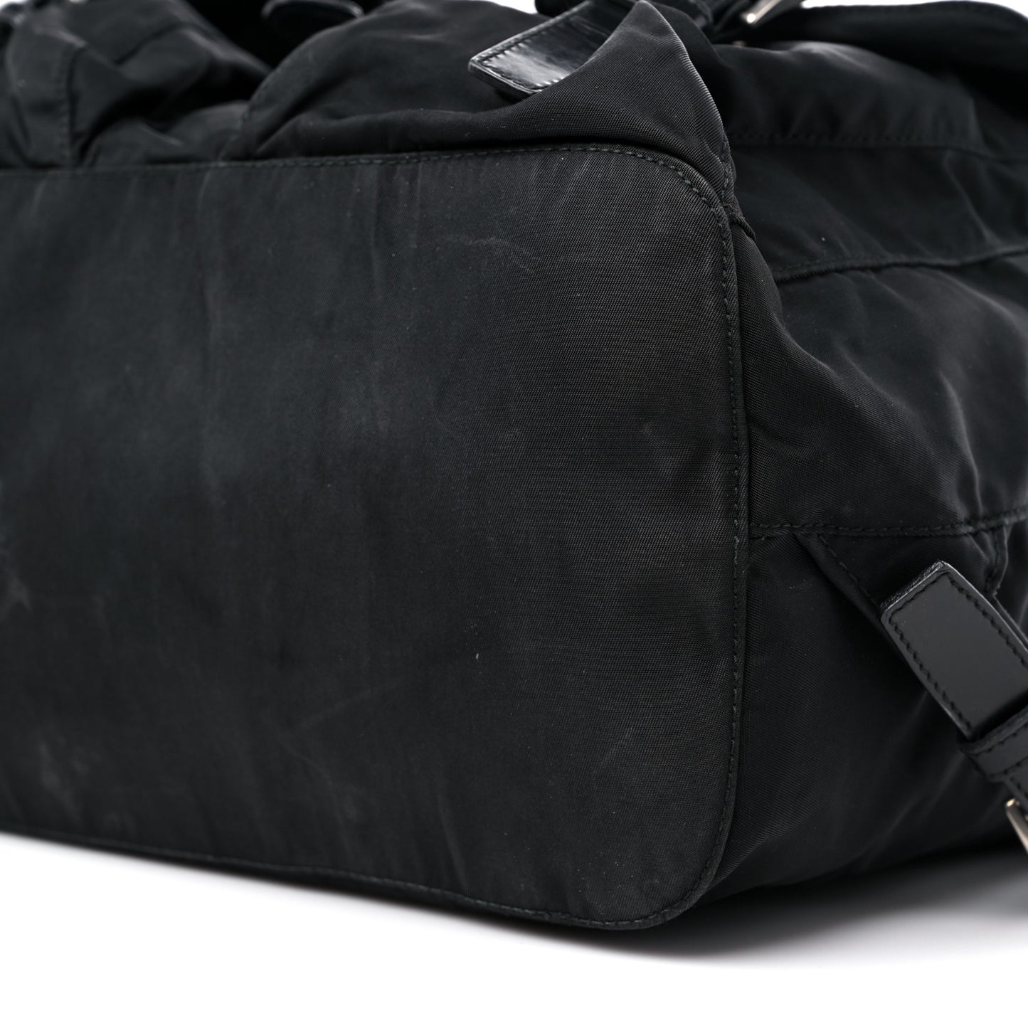 Nylon Vela Medium Backpack Black