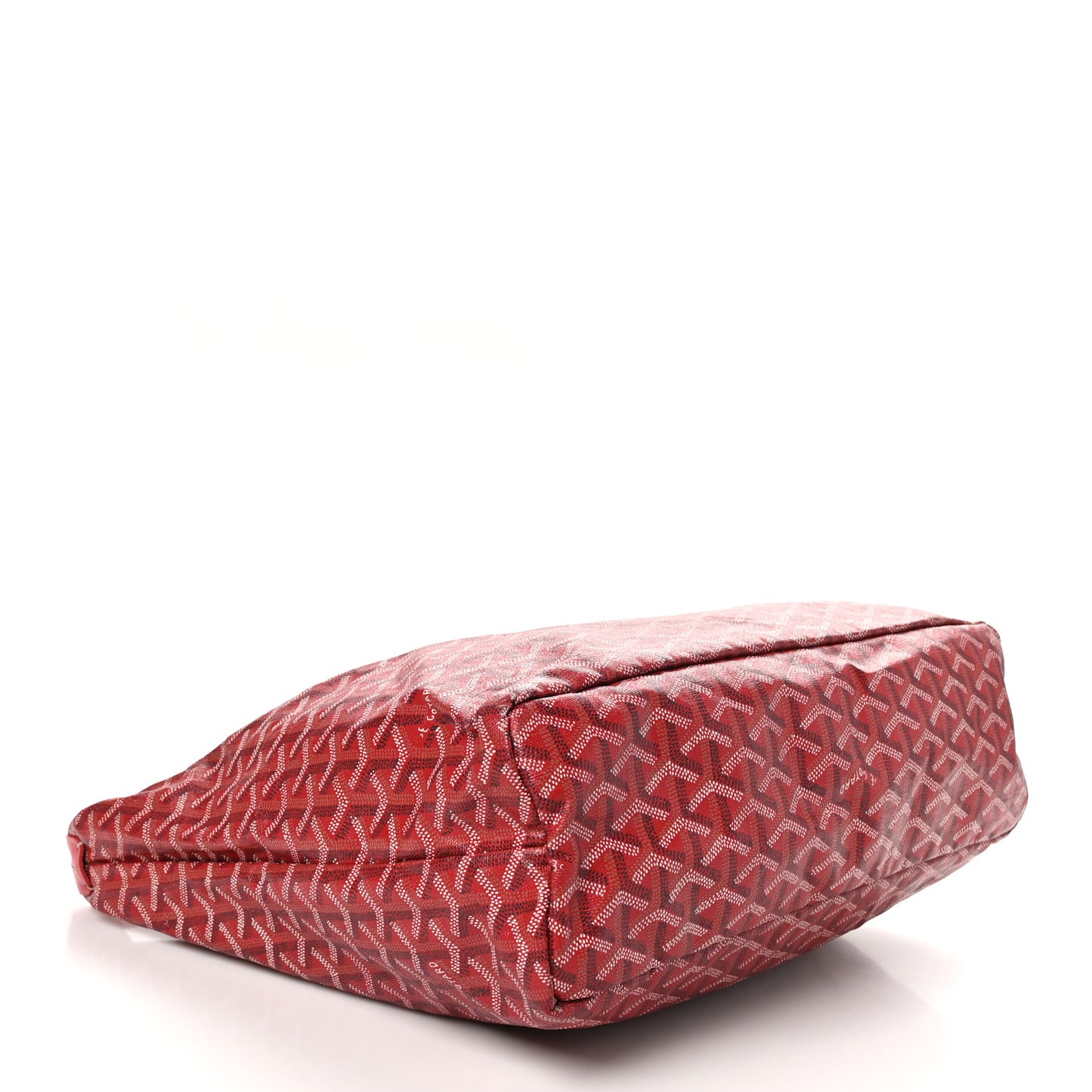 Goyardine Fidji Zip Hobo Red