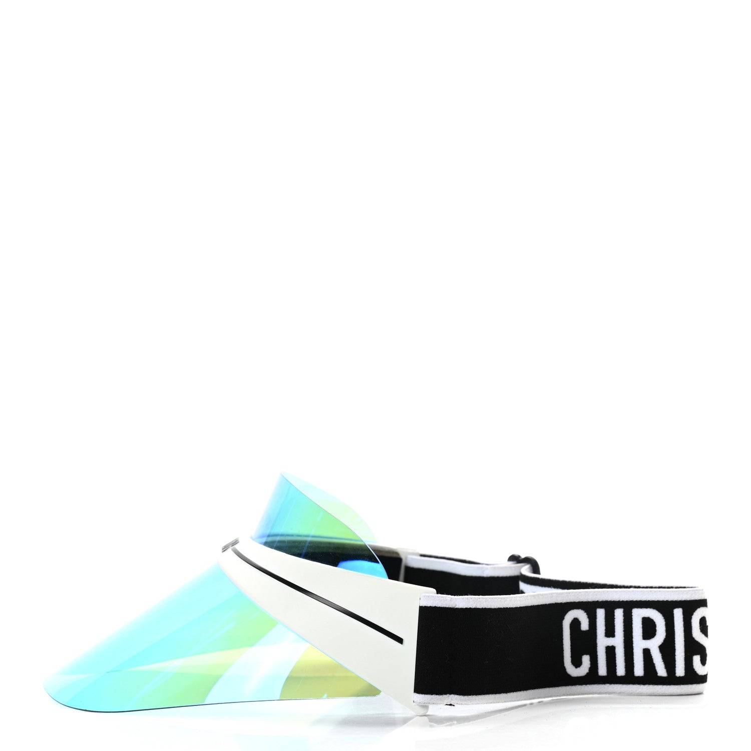 Christian Dior Mirrored DiorClub1 Sun Visor Blue 4 of 9