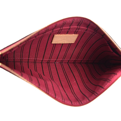 Louis Vuitton Monogram Neverfull MM GM Pochette Pivoine 5 of 9