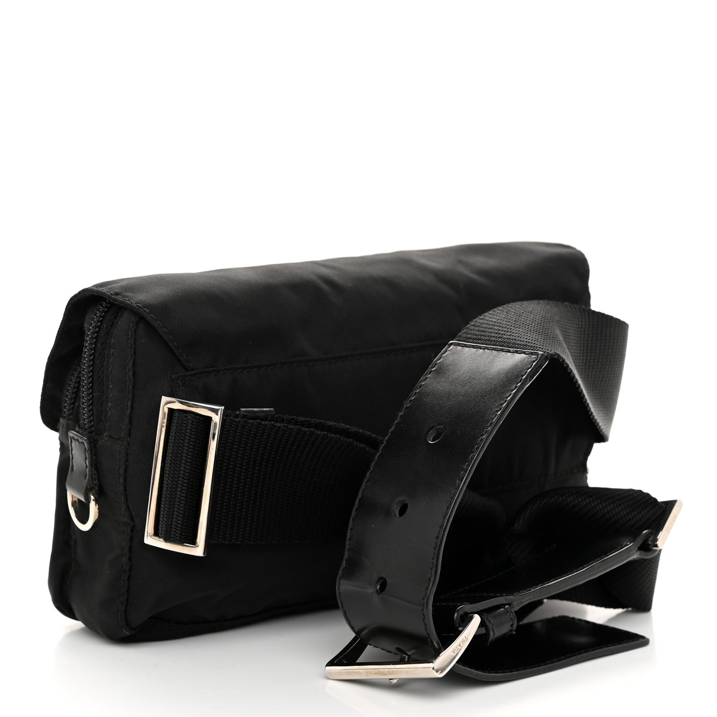 Tessuto Nylon Belt Bag Black