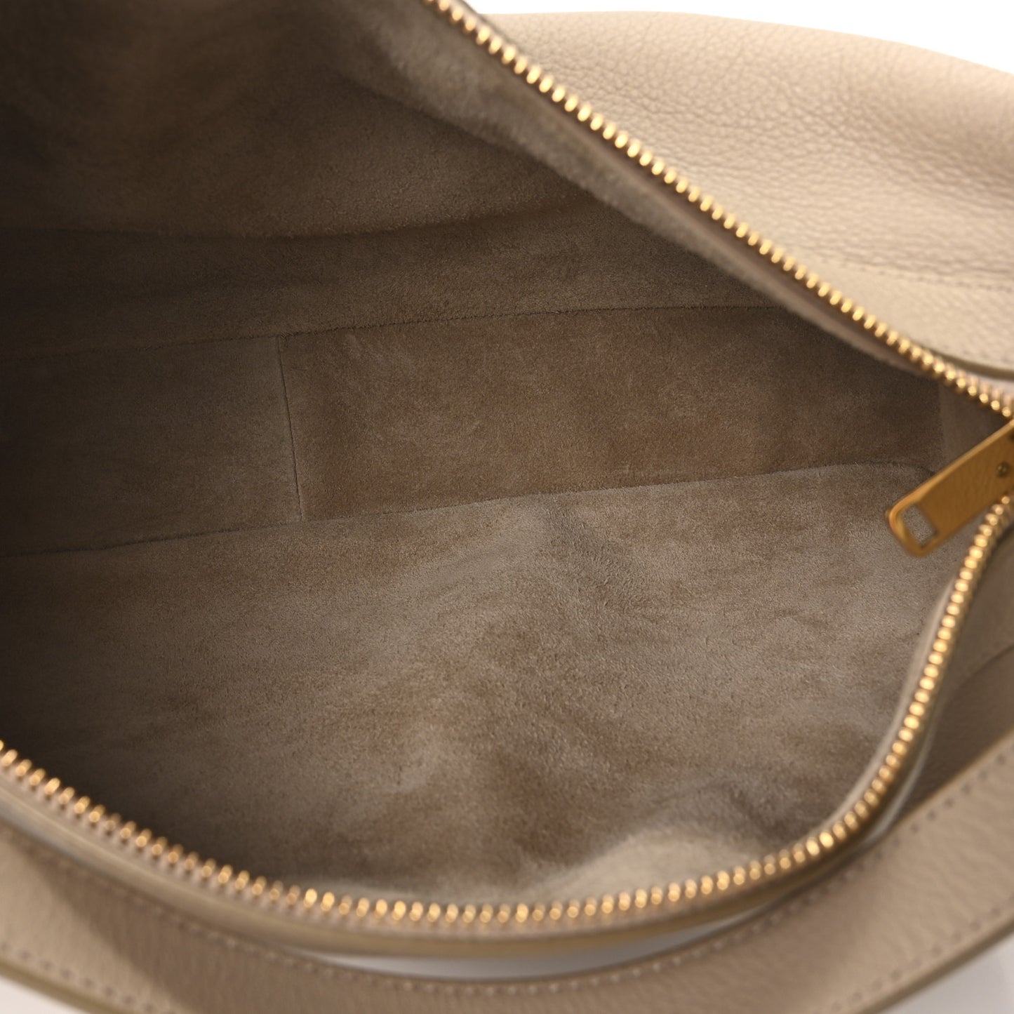 Supple Calfskin Medium Romy Shoulder Bag Safari