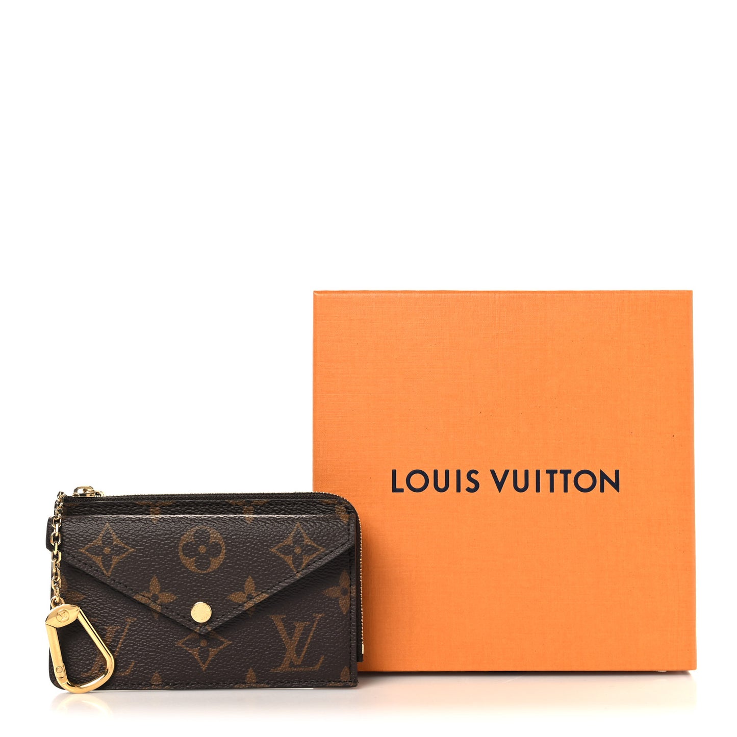 Monogram Recto Verso Card Holder Black