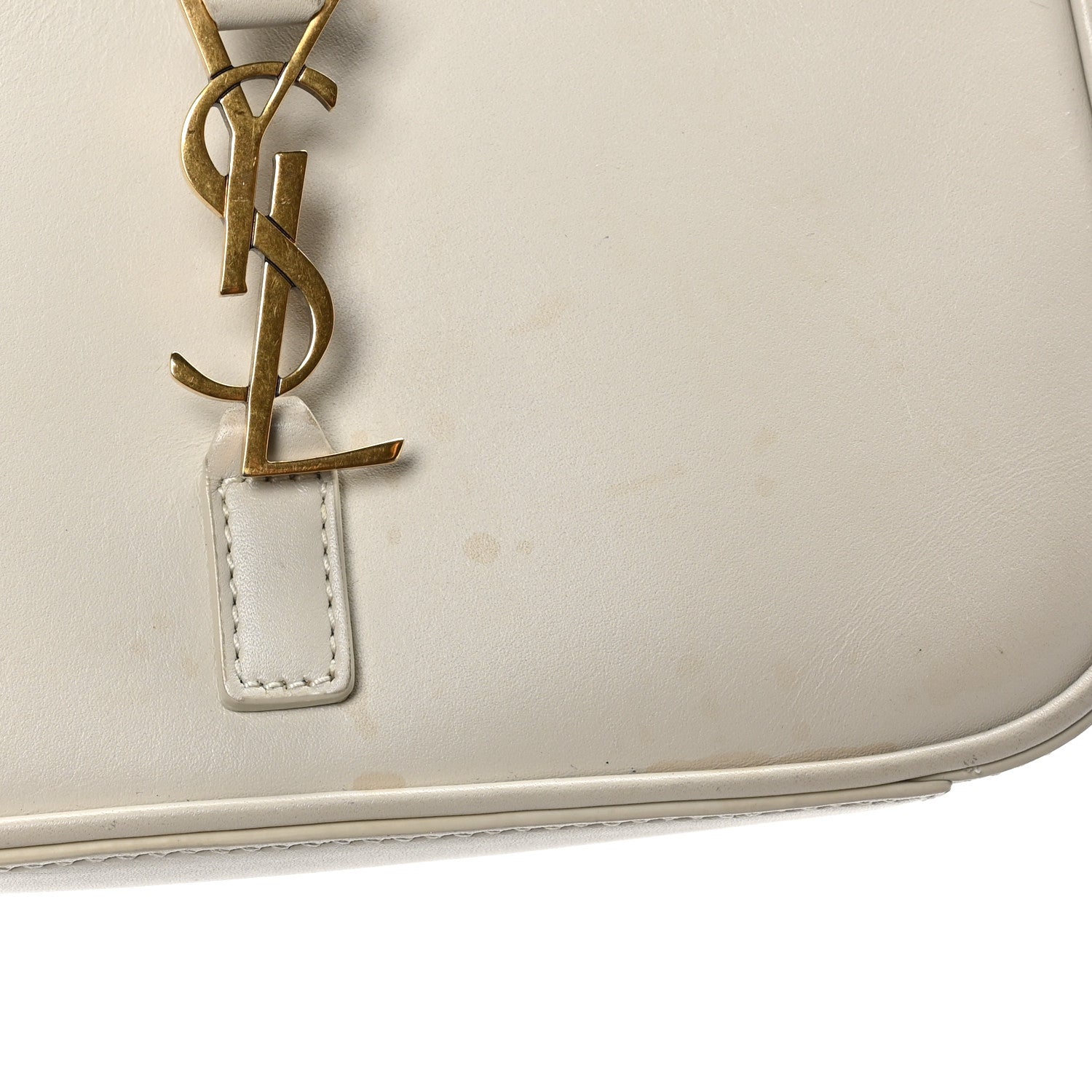 Saint Laurent Smooth Calfskin Le 5 A 7 Mini Hobo Crema Soft 11 of 12