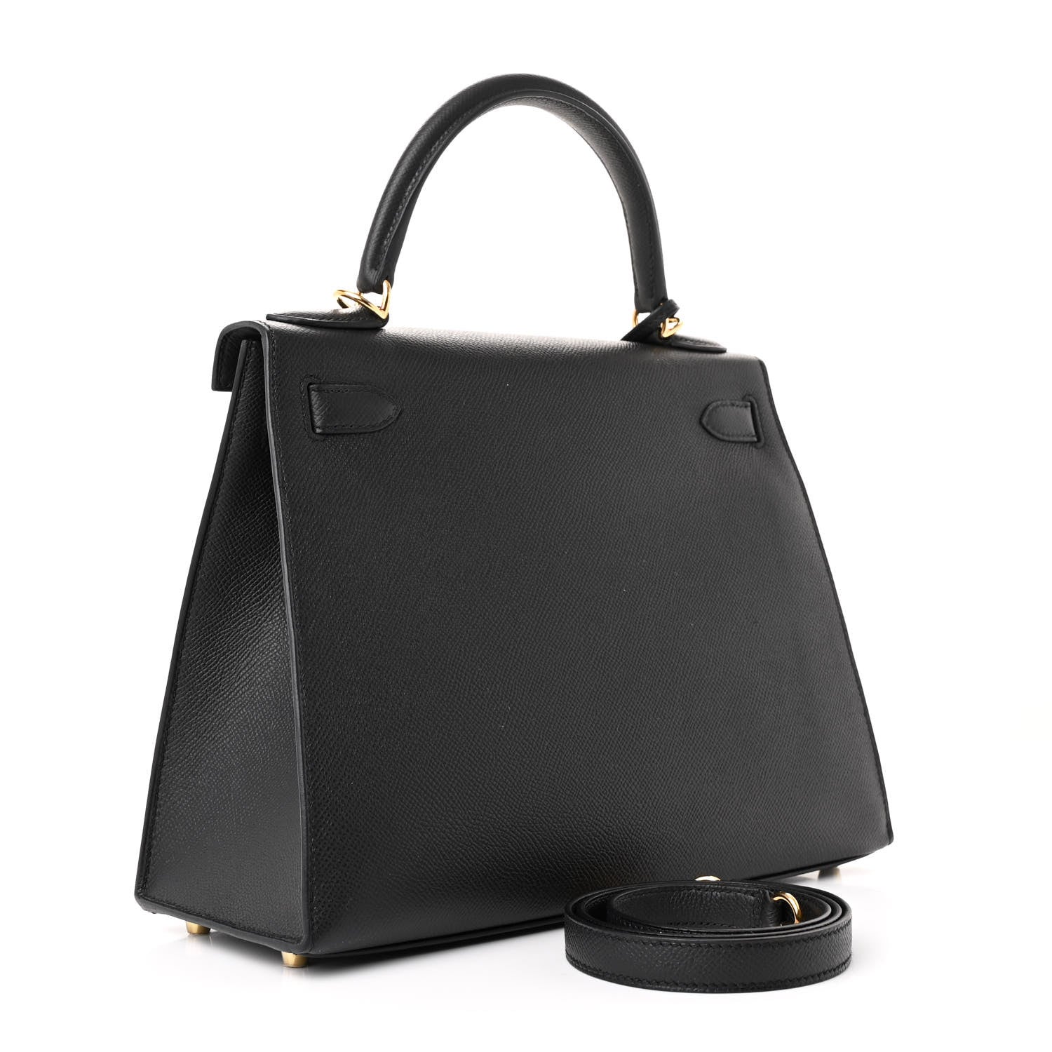 Hermes Epsom Kelly Sellier 28 Black 3 of 11