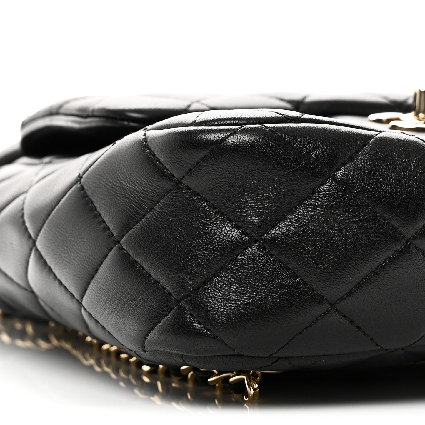 Lambskin Quilted Small In Seoul Backpack Black