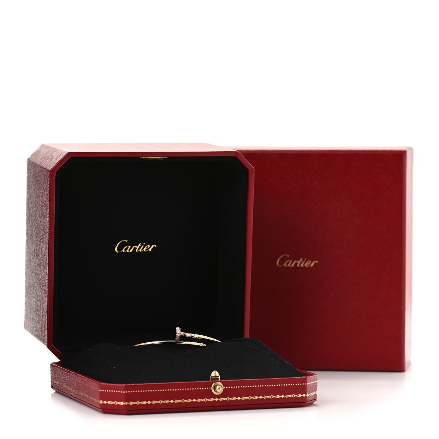 18K Yellow Gold Diamond Small Juste Un Clou Bracelet 15