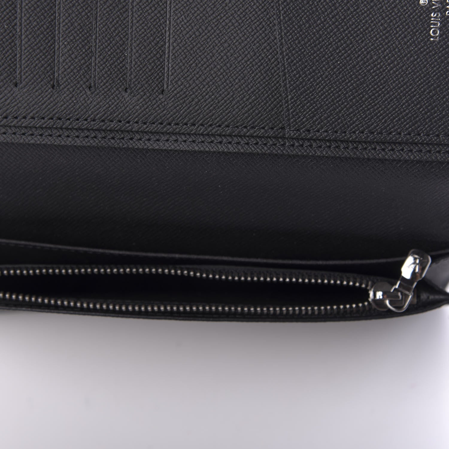 Louis Vuitton Monogram Eclipse Brazza Wallet 5 of 11