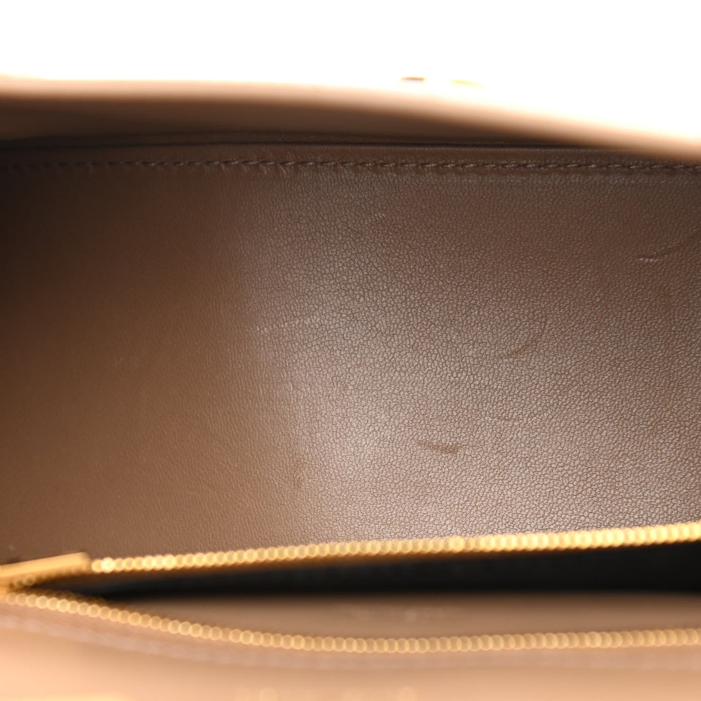 Coated Canvas BB Monogram Small Hourglass Top Handle Bag Beige Brown