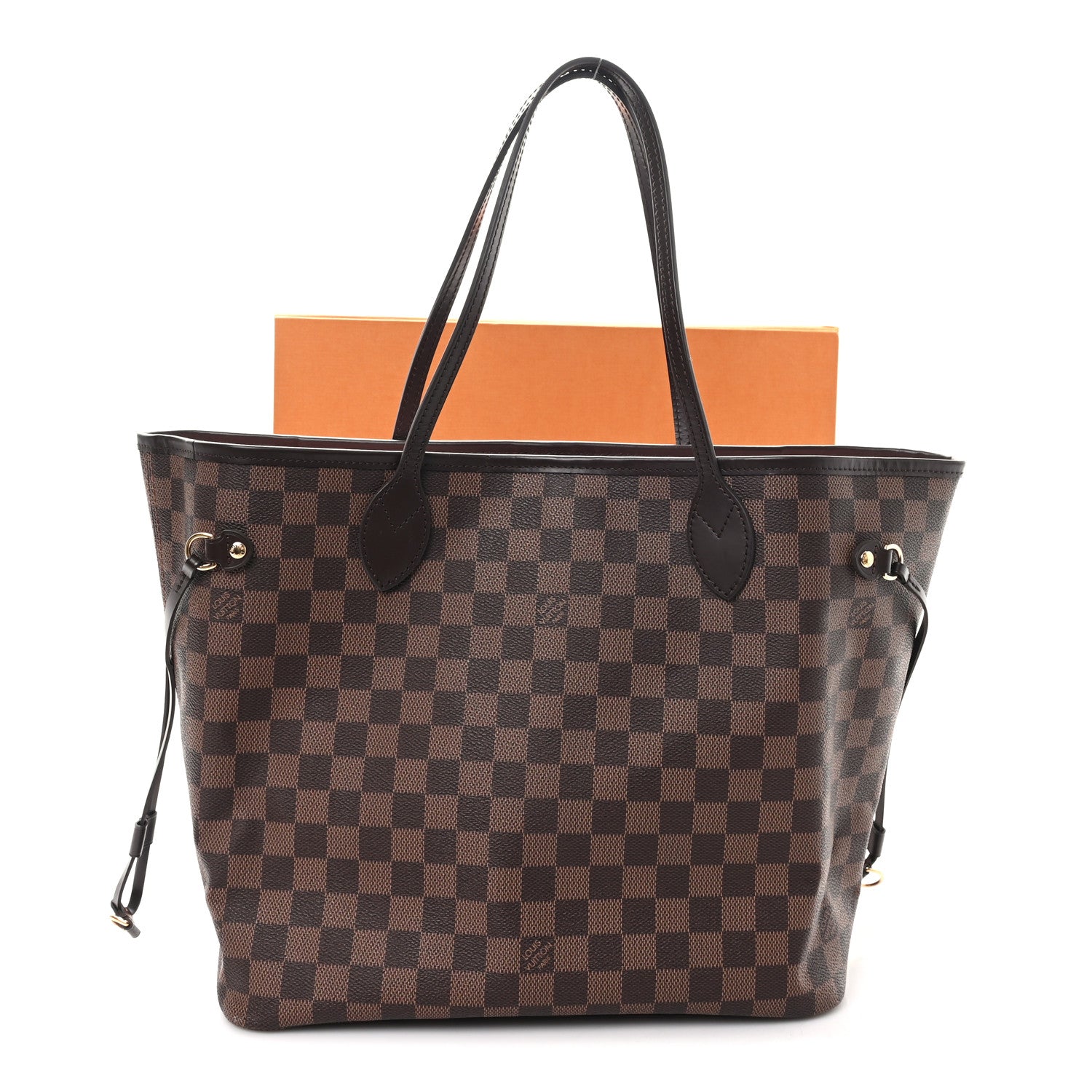 Louis Vuitton Damier Ebene Neo Neverfull MM Rose Ballerine 11 of 13