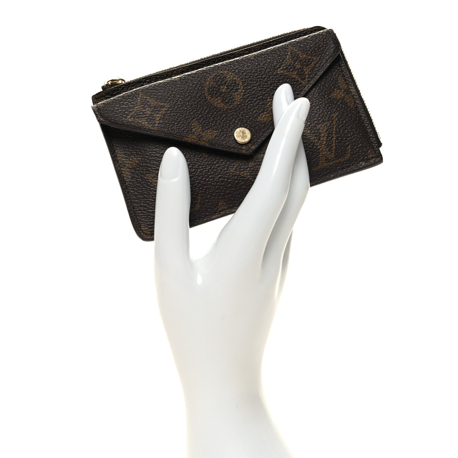 Louis Vuitton Monogram Recto Verso Card Holder Black 2 of 8