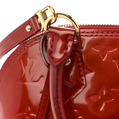 Louis Vuitton Vernis Alma BB Cherry 11 of 19