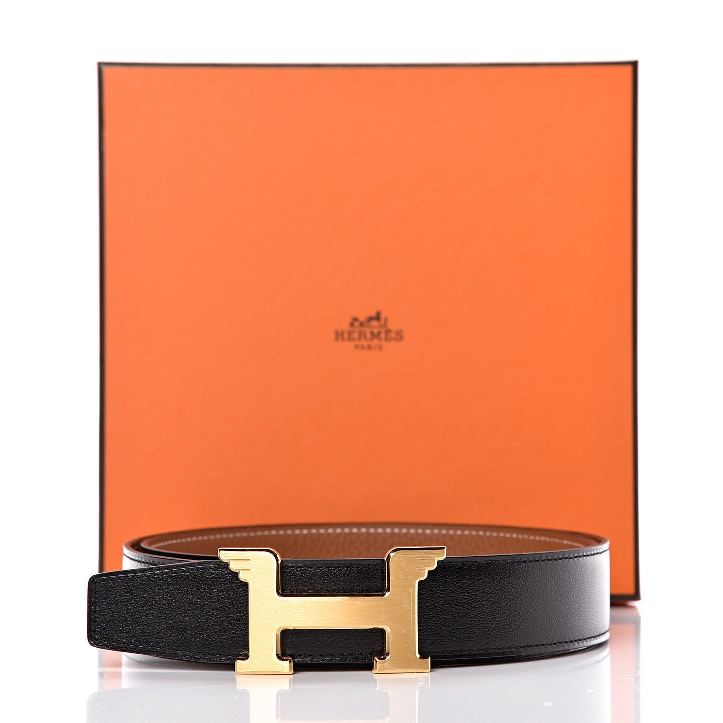 Box Togo 32mm Pegase H Belt 90 Black Gold
