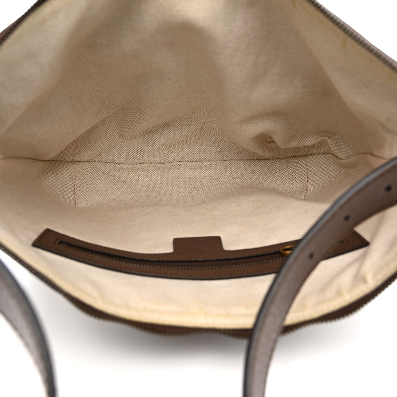 Gucci GG Supreme Monogram Web Small Ophidia Half Moon Hobo Brown 5 of 11