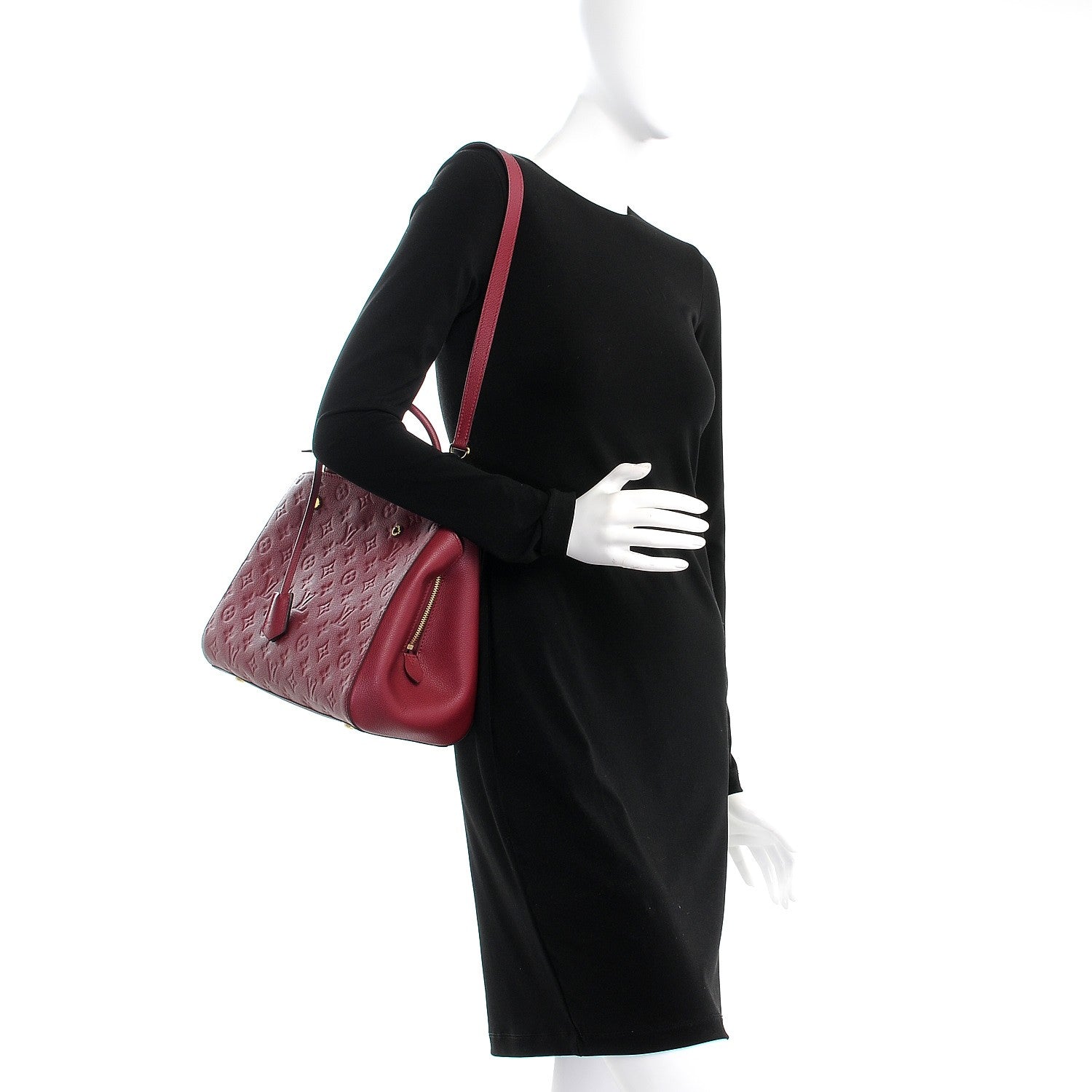 Louis Vuitton Empreinte Montaigne MM Raisin 2 of 10