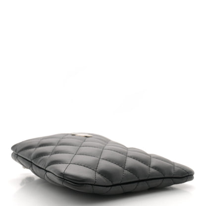 Chanel Lambskin Quilted Crossbody Bag Black 4 of 10
