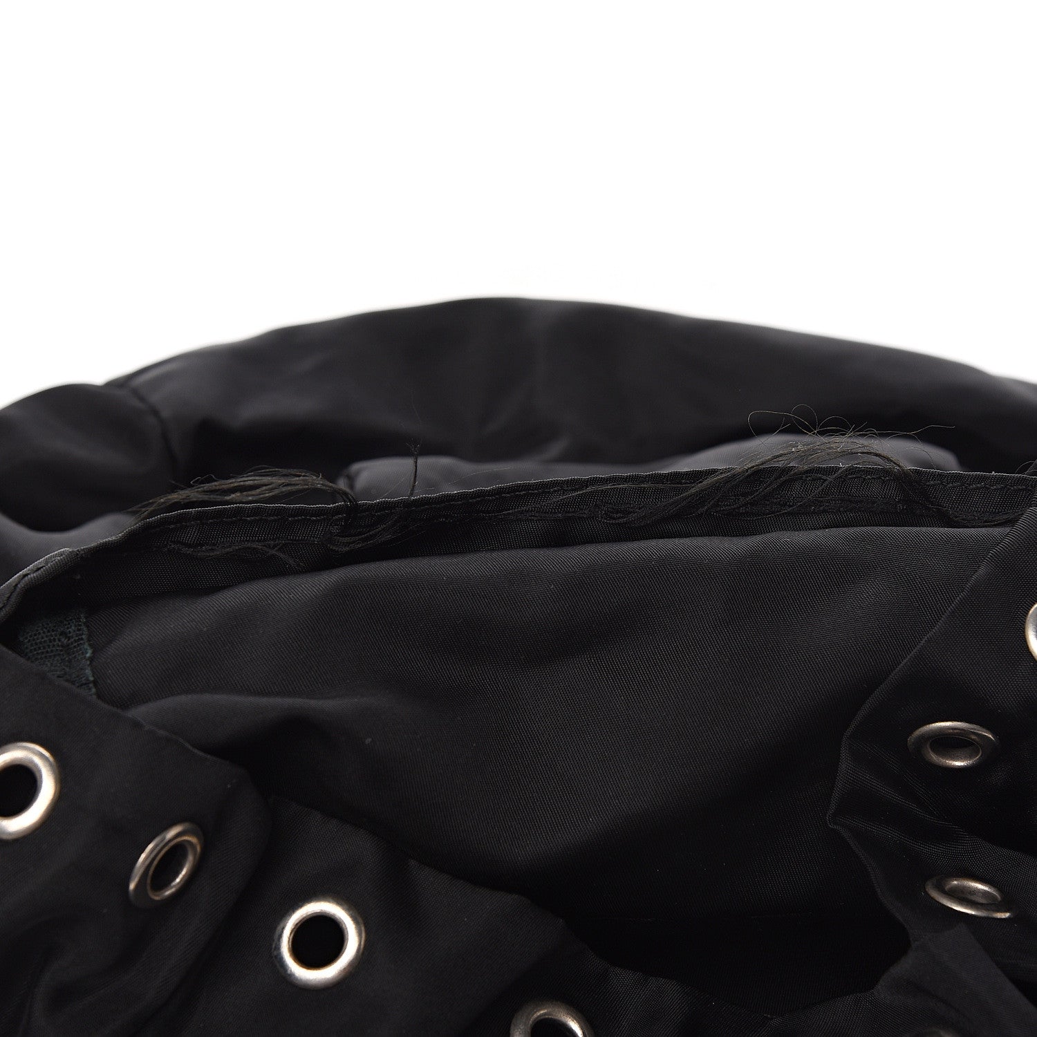Prada Tessuto Nylon Vela Small Double Buckle Backpack Black 6 of 10