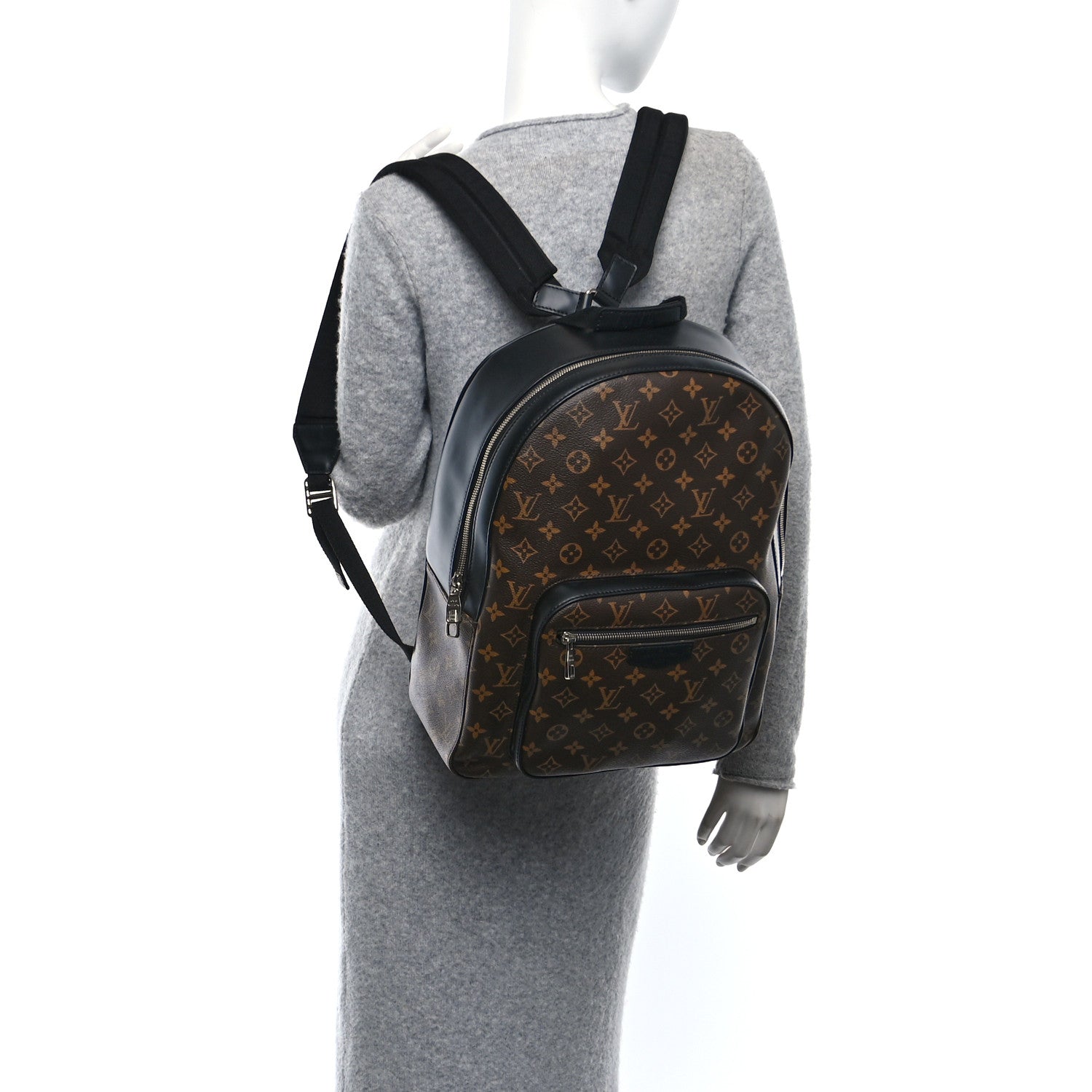 Louis Vuitton Monogram Macassar Josh NM Backpack 2 of 9