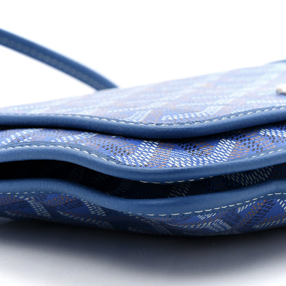 Goyard Goyardine Plumet Wallet Clutch Sky Blue 10 of 10