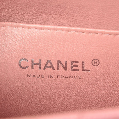 Chanel Caviar Jumbo Single Flap Pink 8 of 16