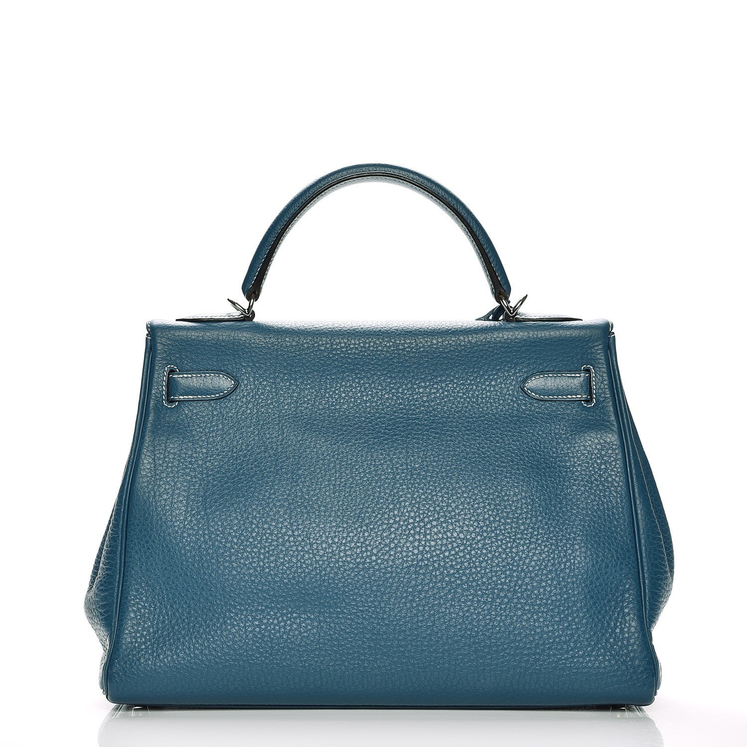 Hermes Taurillon Clemence Kelly Retourne 32 Blue Jean 4 of 40