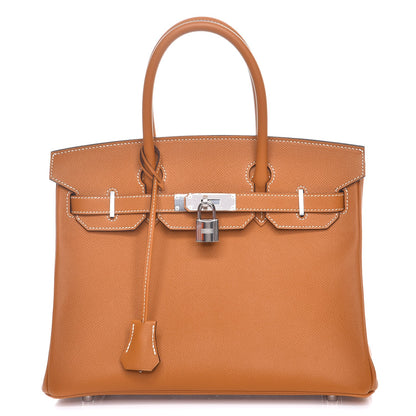 Hermes Epsom Birkin 30 Toffee 1 of 27