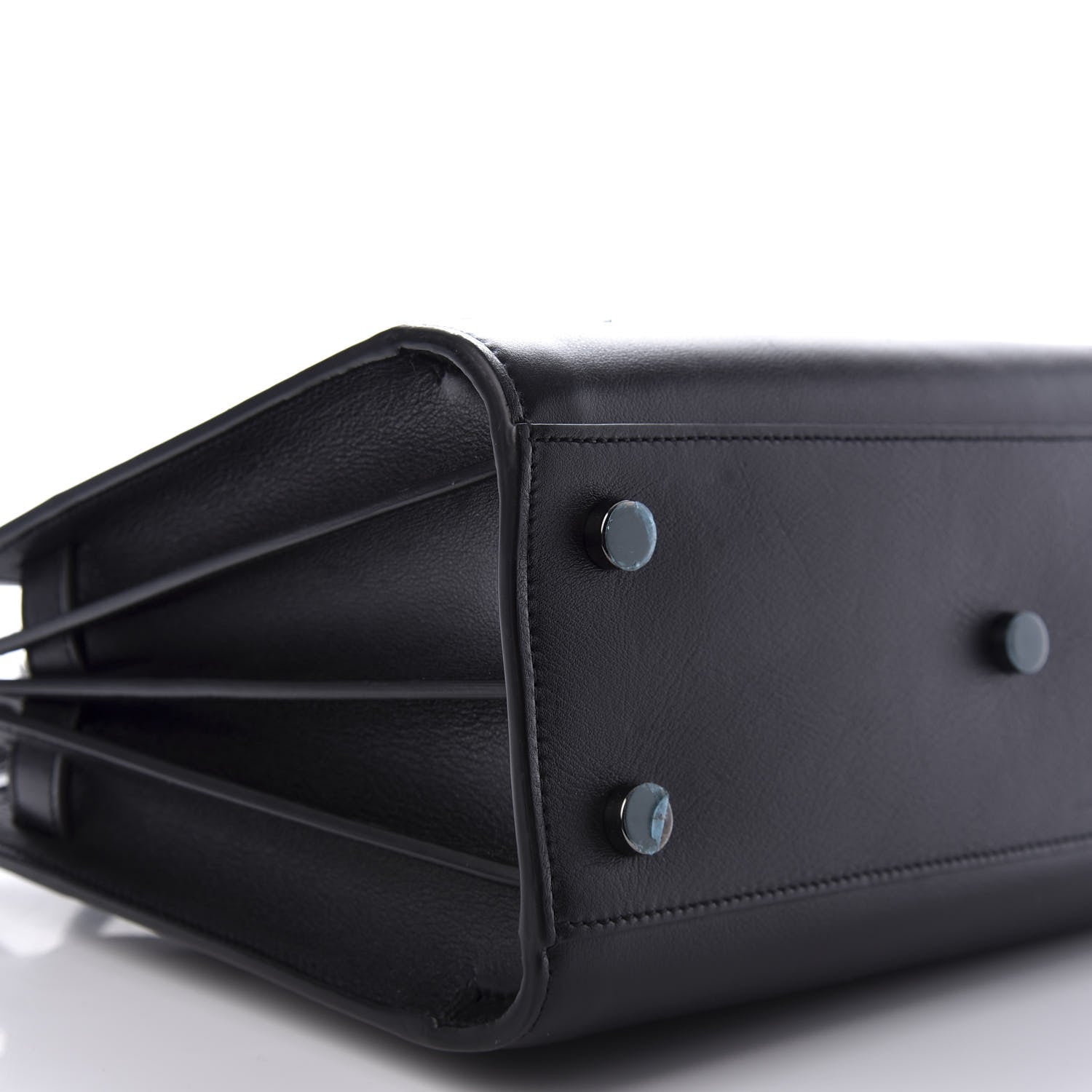 Saint Laurent Calfskin Love Patchwork Baby Sac De Jour Black 9 of 12