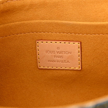 Louis Vuitton Monogram Denim Mini Pleaty Blue 6 of 10