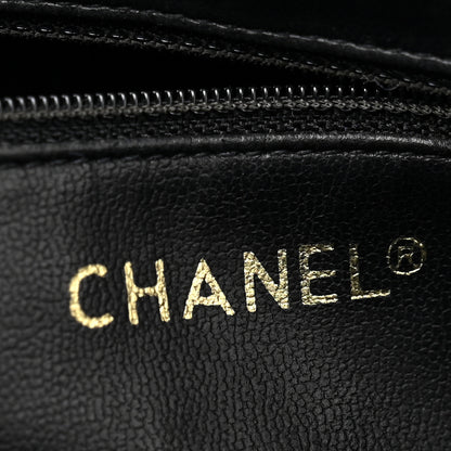 Chanel Lambskin Quilted Shoulder Bag Black 6 of 10