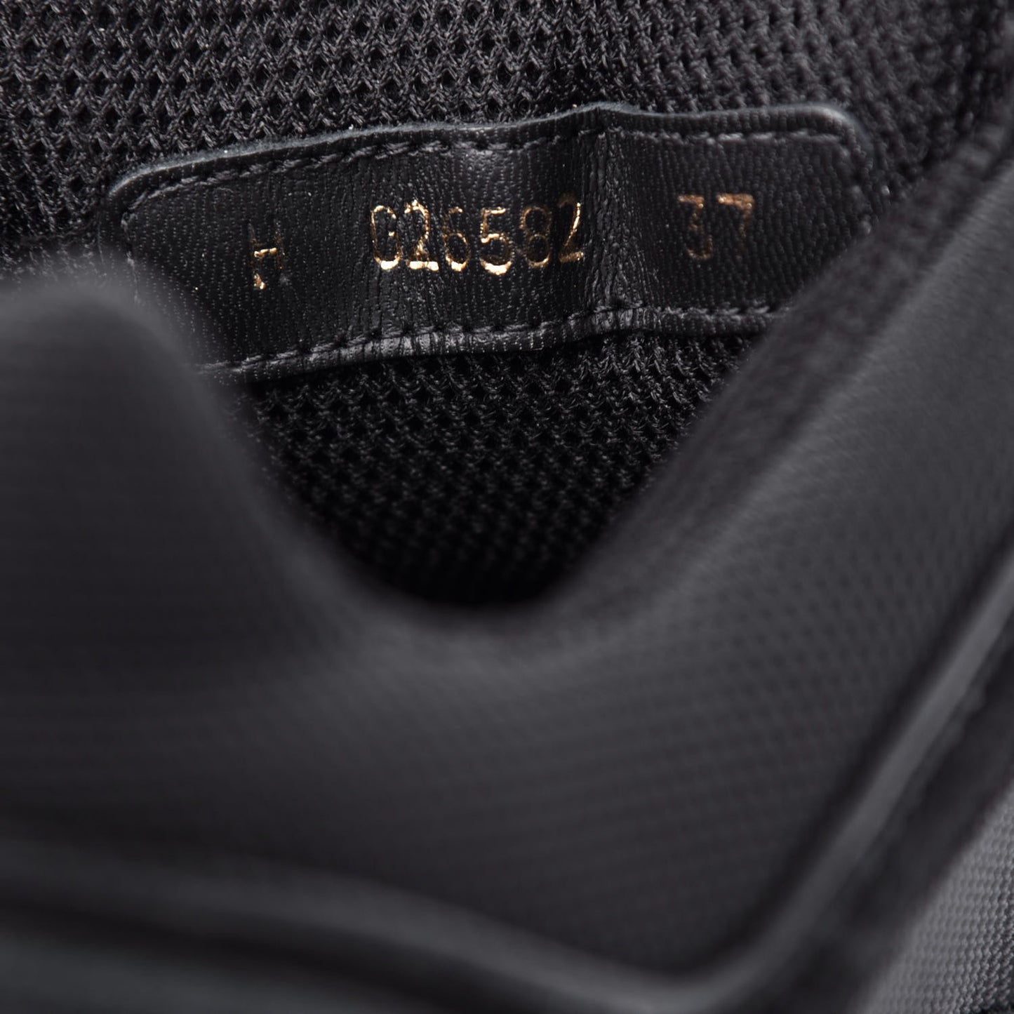 Suede Velvet Lambskin CC Sneakers 37 Black
