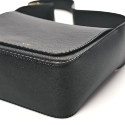 Mansur Gavriel Calfskin Box Shoulder Bag Black 9 of 9