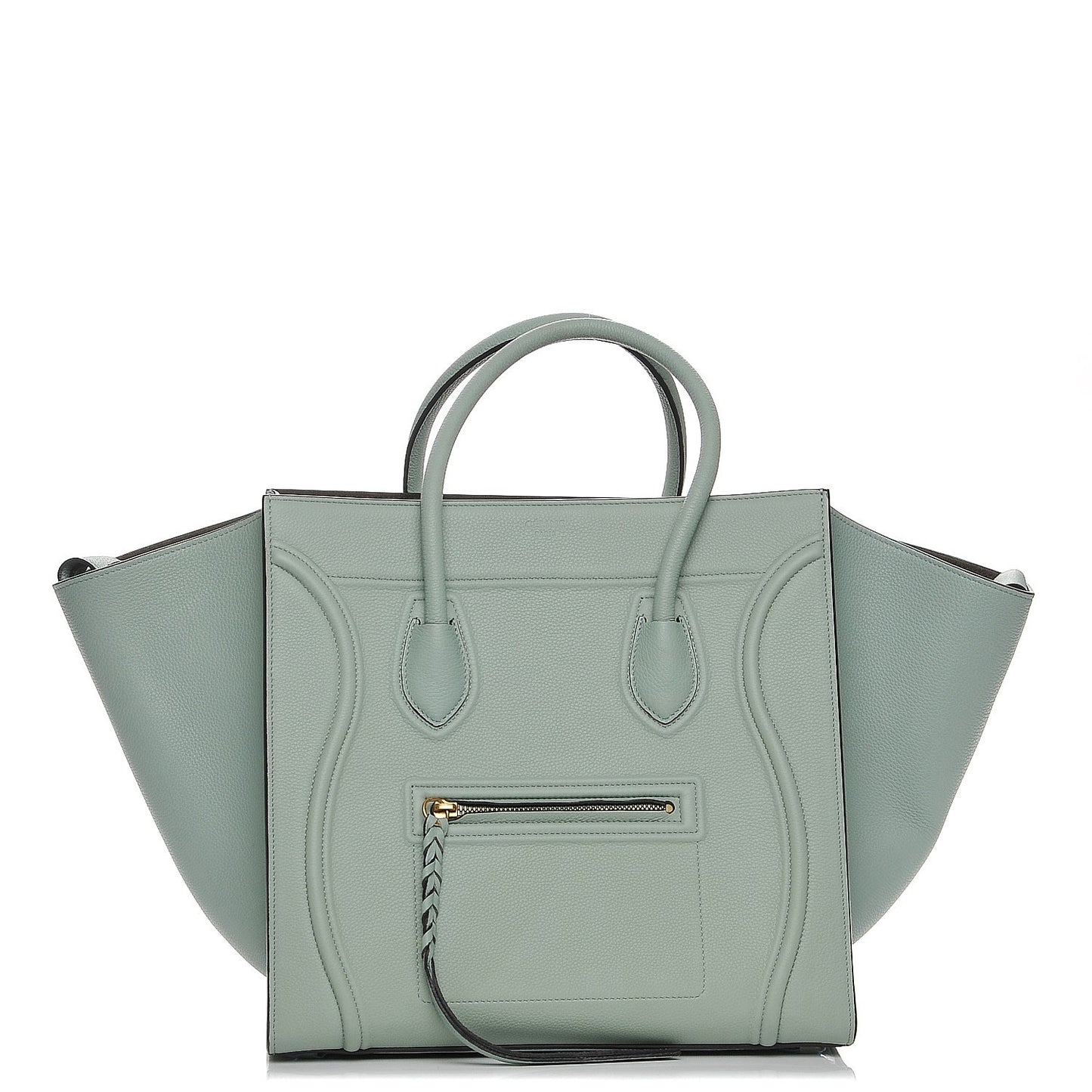 Supple Calfskin Medium Phantom Luggage Jade