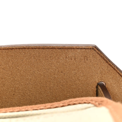 Hermes Military Toile Vache Hunter Herbag Zip Retourne 31 PM Beton Naturel 8 of 11