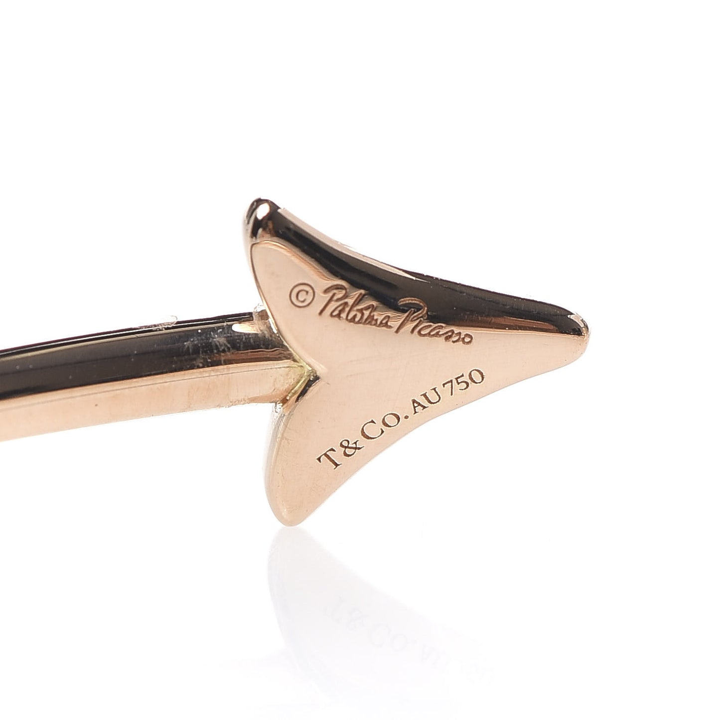 18K Rose Gold Paloma's Graffiti Arrow Cuff Bracelet