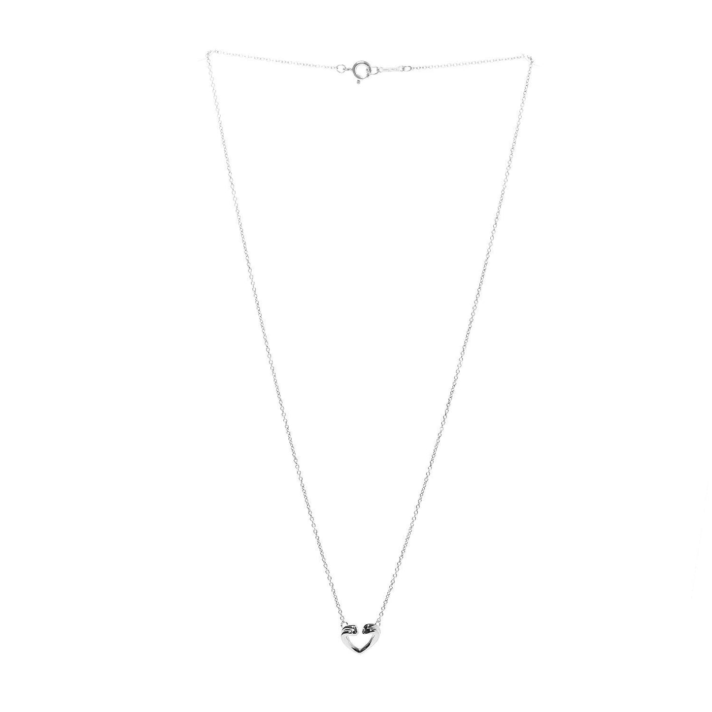 Sterling Silver Paloma Picasso Tenderness Heart Pendant Necklace