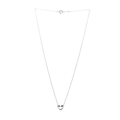 Tiffany Sterling Silver Paloma Picasso Tenderness Heart Pendant Necklace 3 of 5