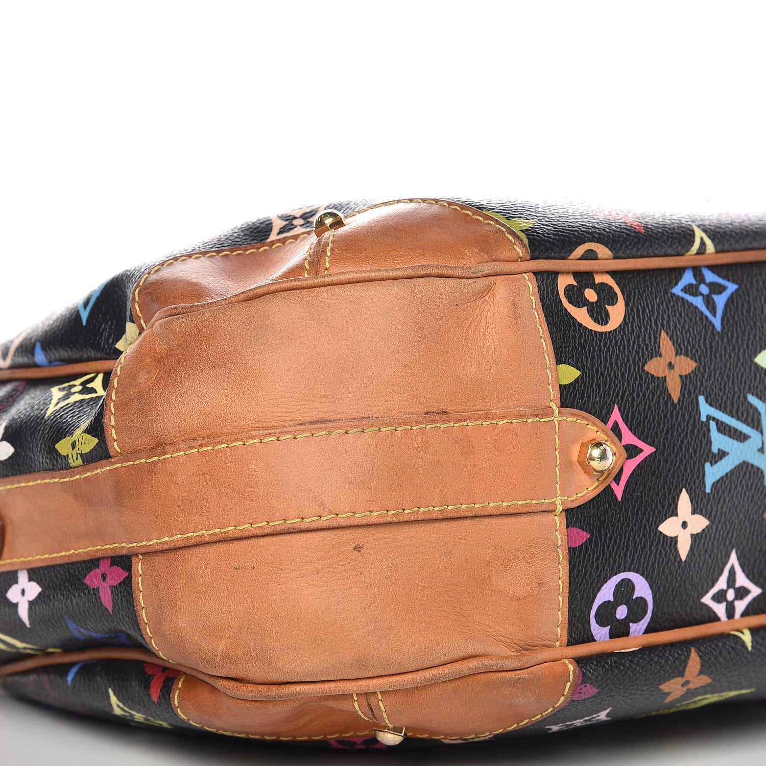 Louis Vuitton Monogram Multicolor Greta Black 4 of 12