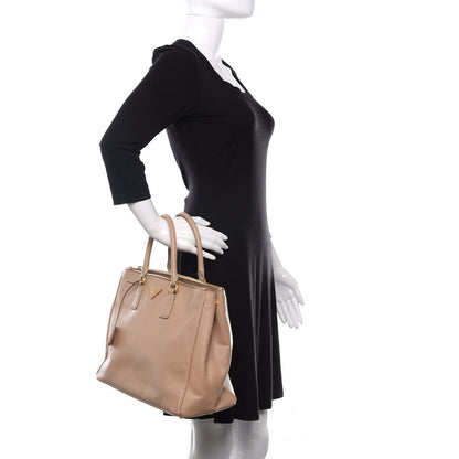 Prada Saffiano Large Galleria Double Zip Tote Cipria 2 of 13