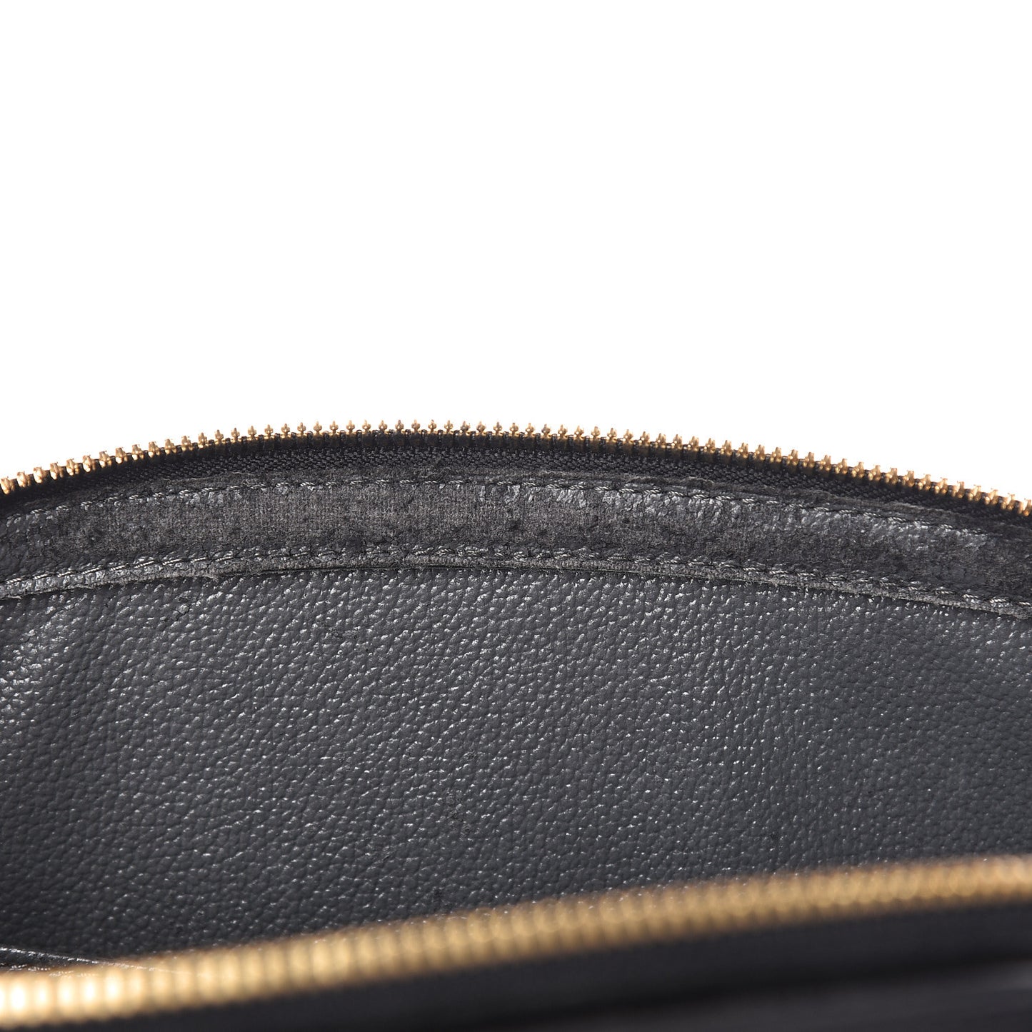 Epi Dauphine Cosmetic Pouch Black