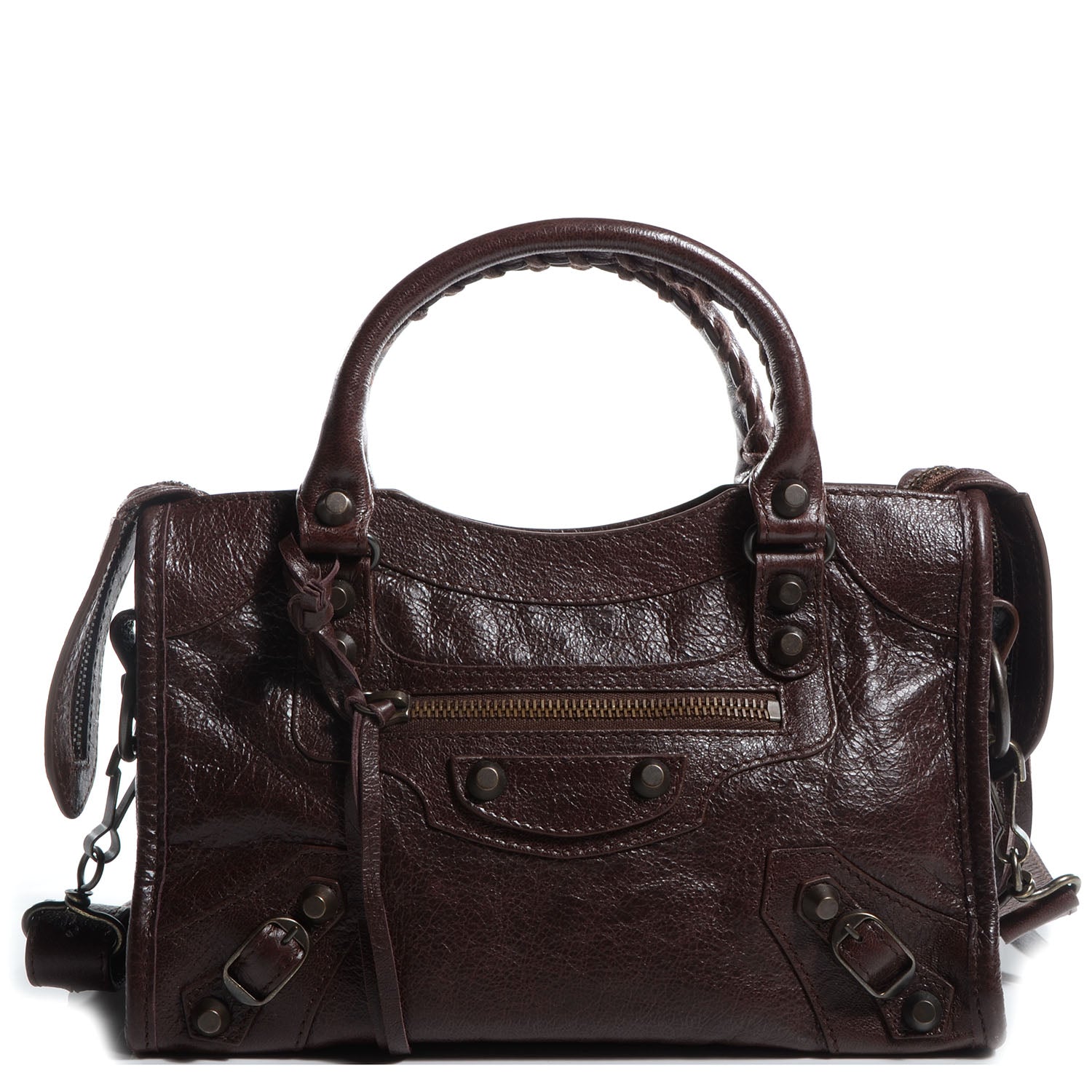 Balenciaga Agneau Mini City Cigare Fonce 1 of 11