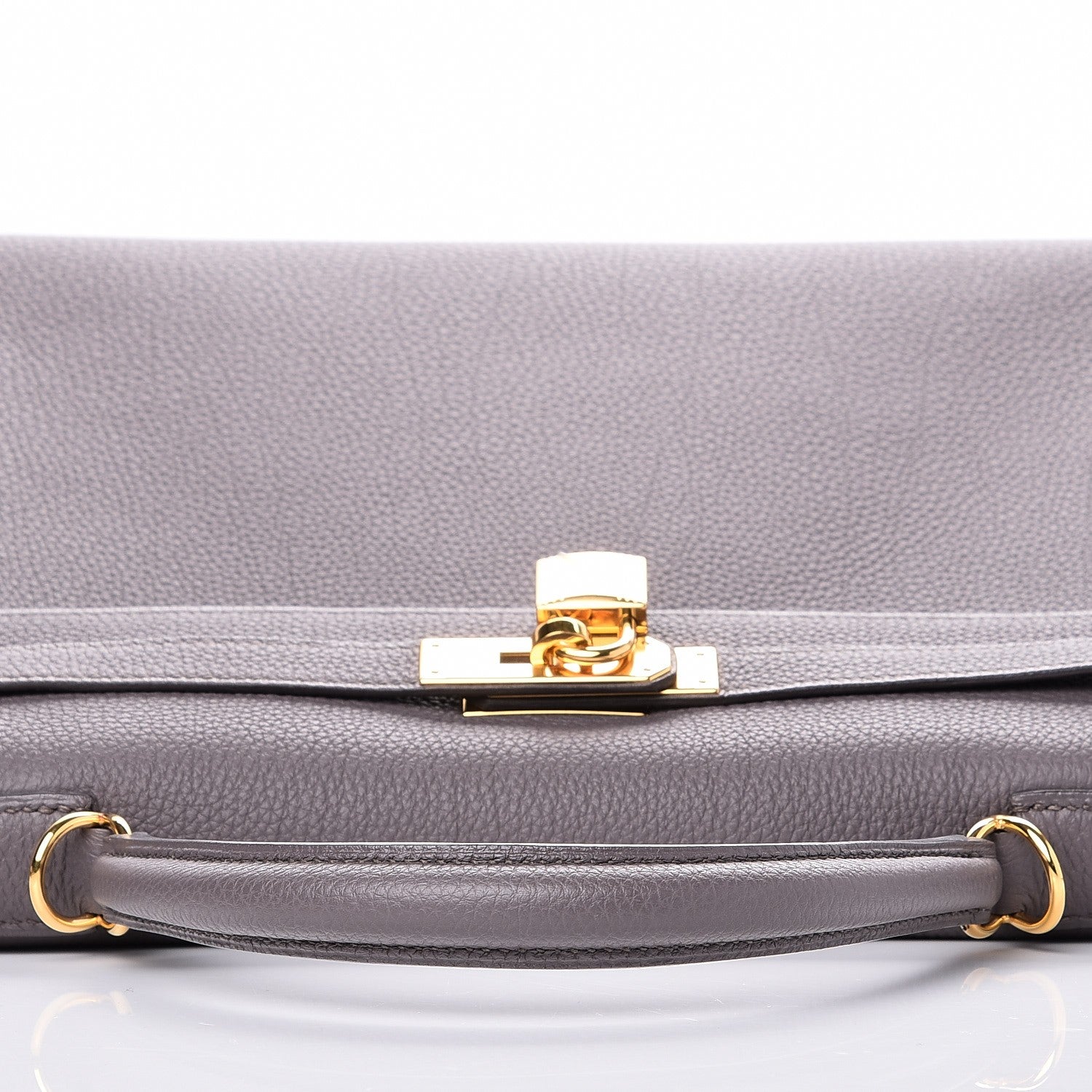 Hermes Togo Kelly Retourne 32 Etain 24 of 34