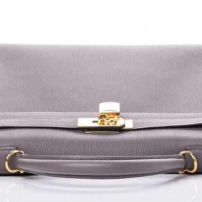 Hermes Togo Kelly Retourne 32 Etain 24 of 34