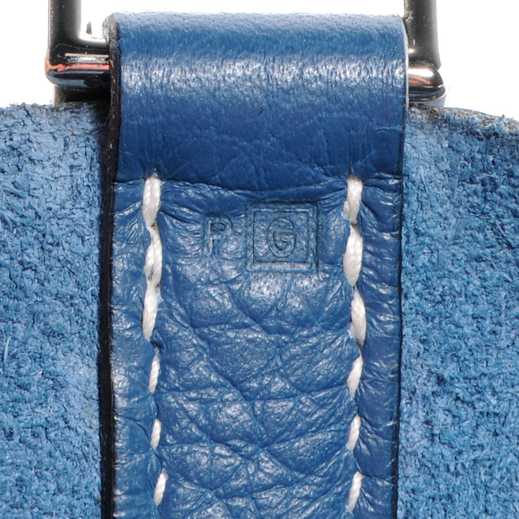 Hermes Taurillon Clemence Picotin MM Blue Jean 7 of 7